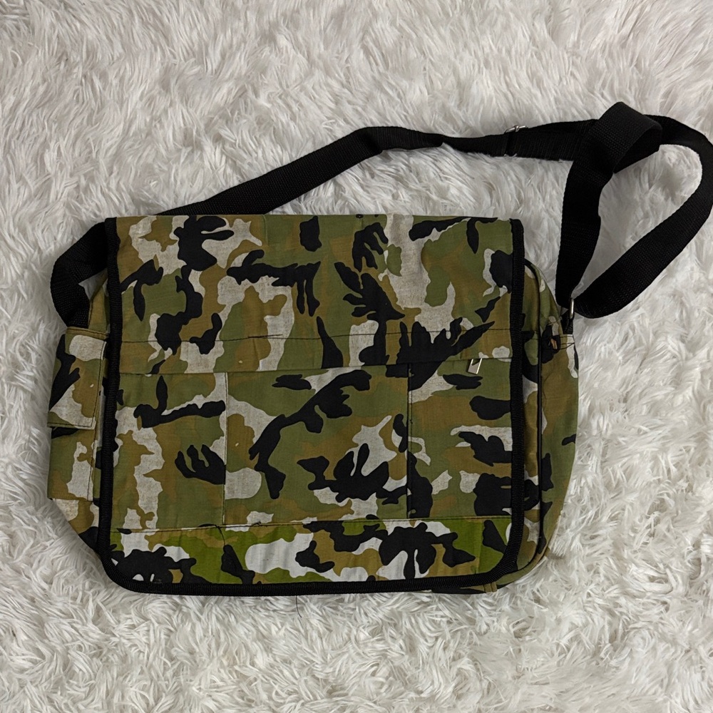Camouflage Messenger Bag